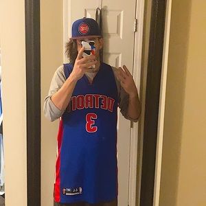 DetroitPistons BenWallace NBA Jersey ReebokVintage